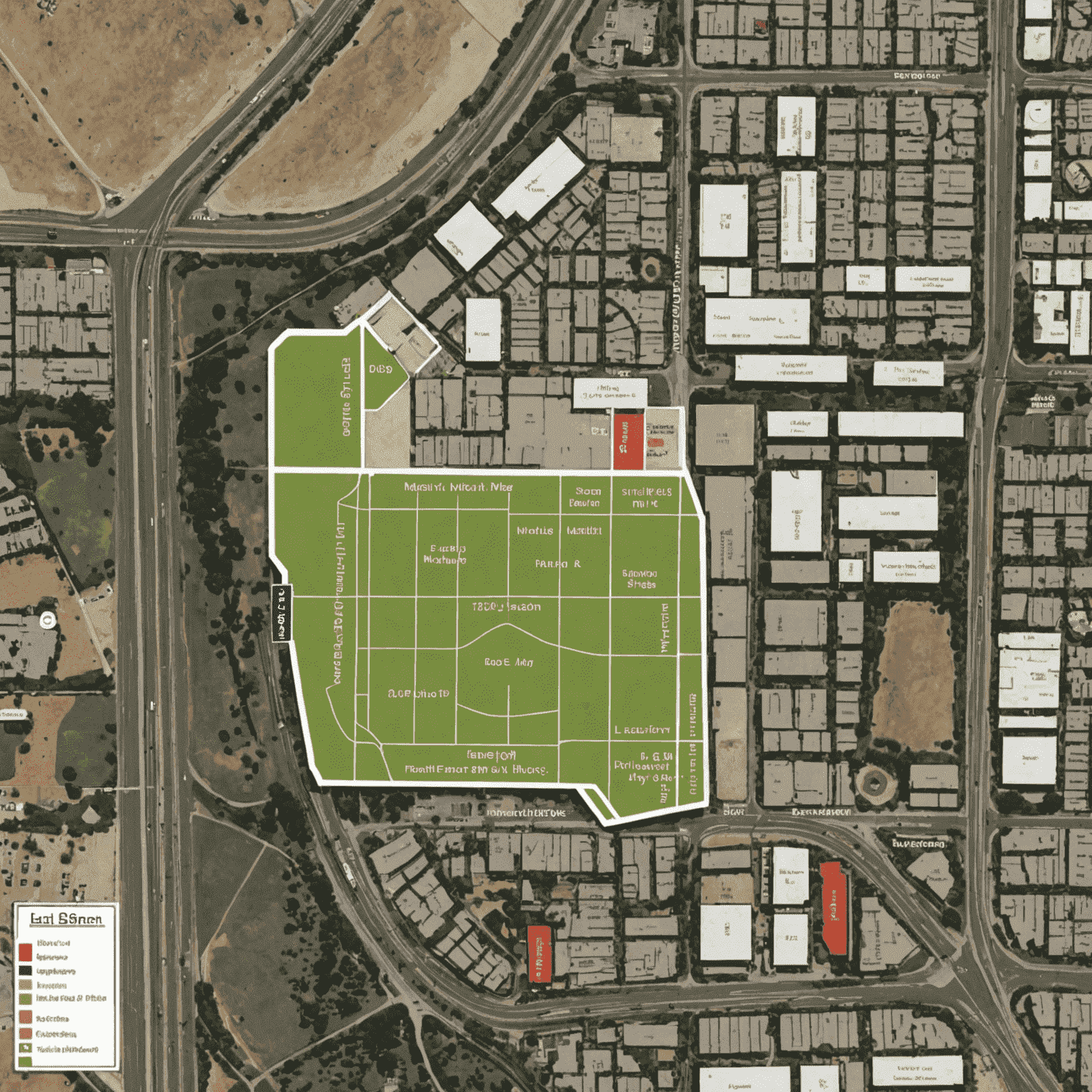 Map showing the location of FreshStart Market at 2160 Alta View Dr, San Diego, CA 92139